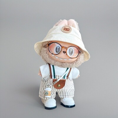 适用labubu娃衣拉布布衣服