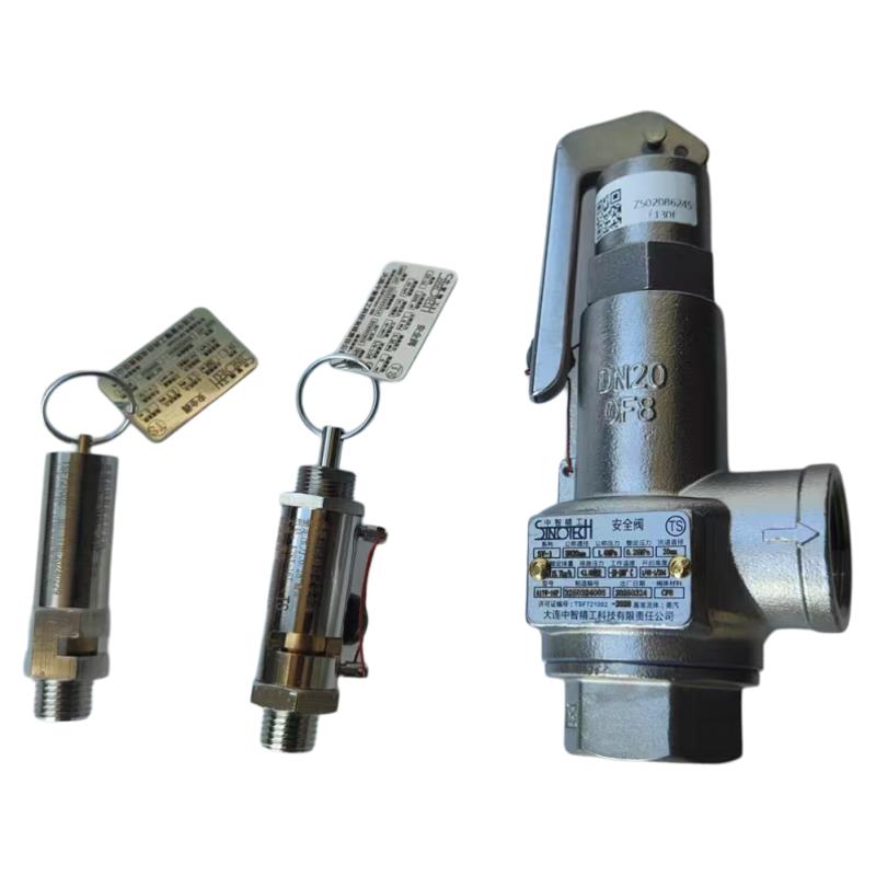 山东新华灭菌器安全阀DN8 SV-5整定压力0.28大连中智精工A28X-16T