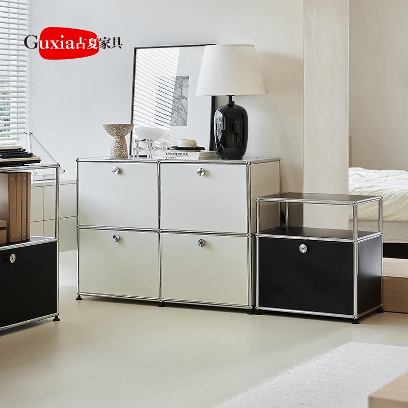 中古USM柜不锈钢模块组合柜客厅储物收纳柜餐边柜极简置物柜斗柜