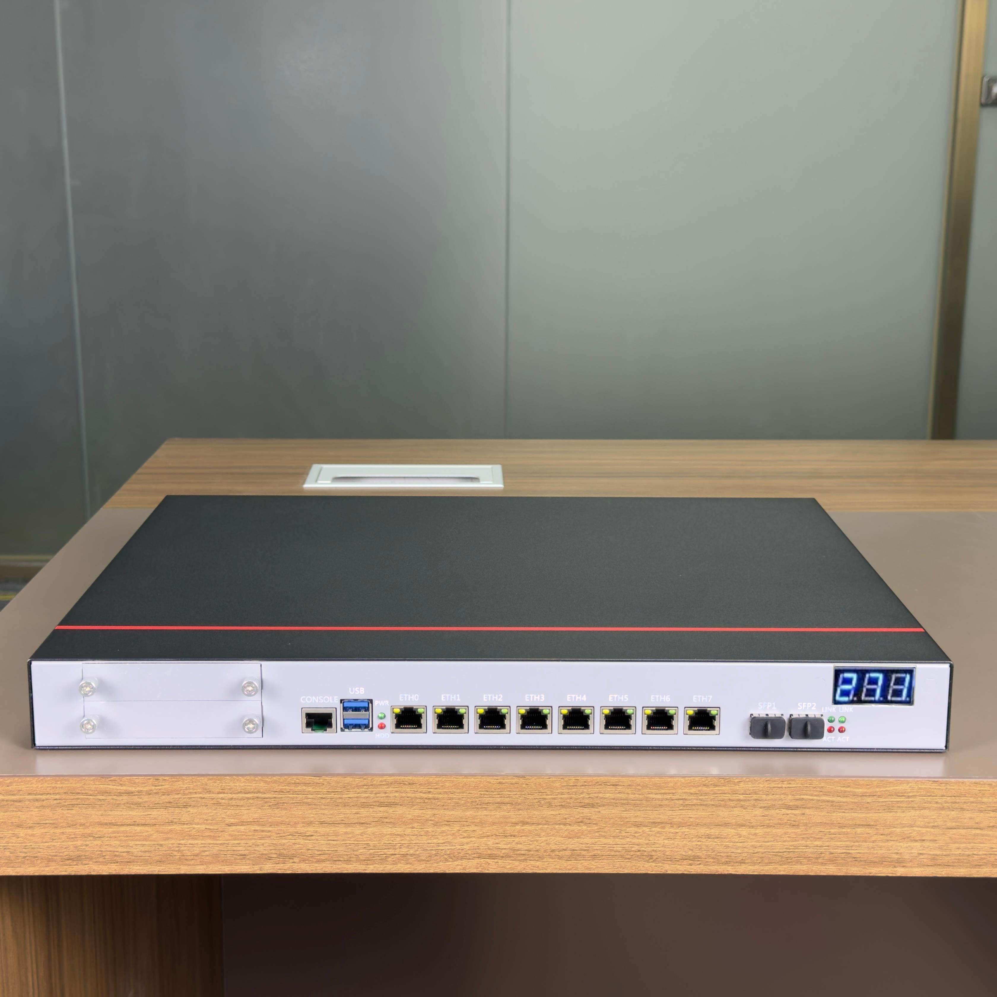 H1IKUAI新网建板载10G万兆软路由工控机流控百为派网企业网关