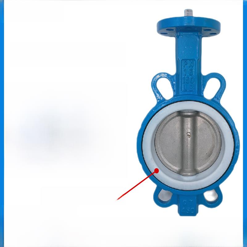 无头聚四氟乙烯蝶阀不锈钢板气动/电动特殊配套Dn50 65 80 100 12