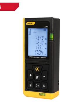 deli测距仪高精度手持激光尺电子红外线测量尺量房仪331050L