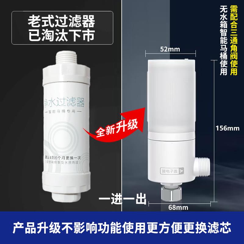 JOMOO九牧智能马桶盖智能马桶坐便器通用进水净水滤芯过滤器配件