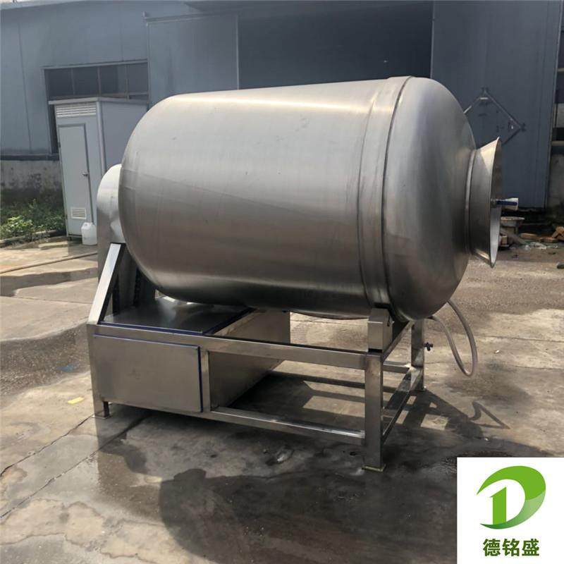 现货出售新款牛肉粒腌制滚揉机牛羊肉压制嫩化设备鱼片滚揉机
