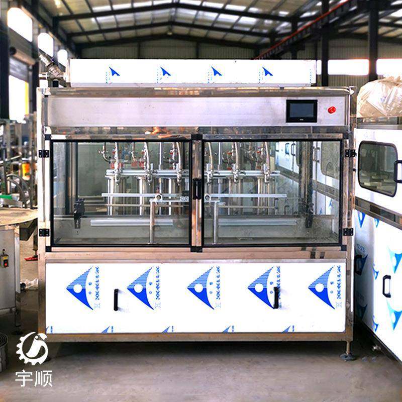 全自动柱塞灌装机活塞灌装机定量灌装机化妆品乳液精油面霜灌装机