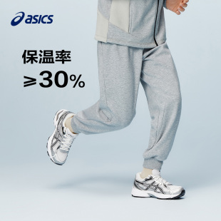 保温卫裤 ASICS 柔软舒适百搭时尚 绒类针织长裤 亚瑟士儿童25年新款