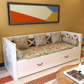 沙发床两用拆卸沙发阳台小户型客厅伸缩单沙发床