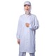 食品厂参观白大褂工厂车间男女通用长袖 吸汗透气防静电工作服大褂