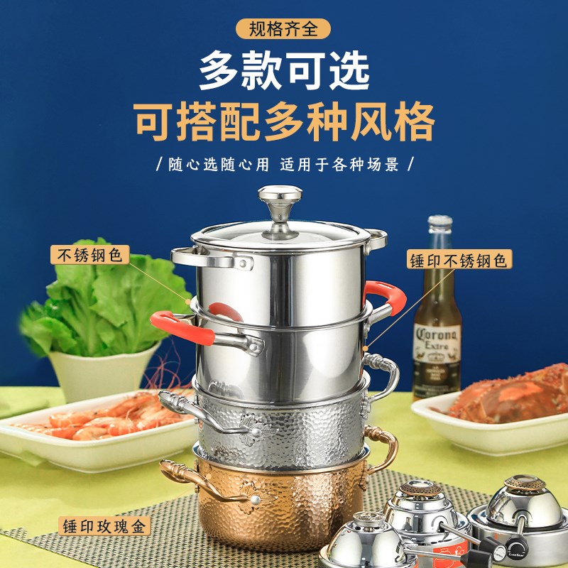 瓦斯炉小火锅瓦氏迷你充气炉涮锅单酒精炉一一锅燃气体火锅炉