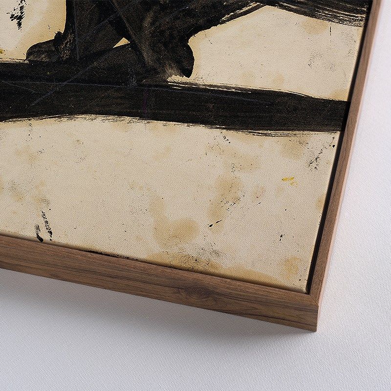 现代抽象饰画走廊玄壁画墙画饰竖单幅挂画别墅酒店软配画
