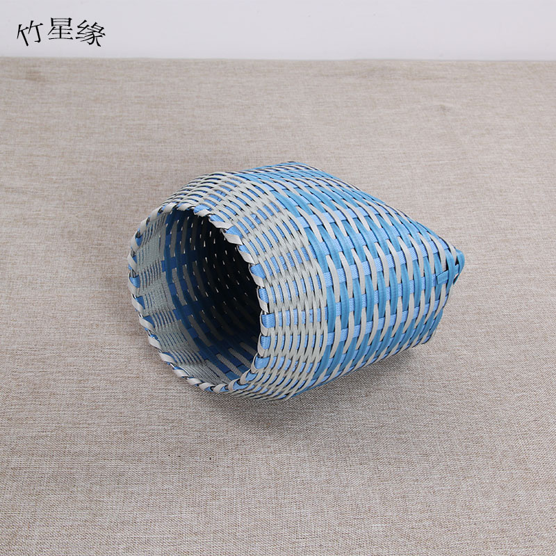 纯手工编织采茶篓塑料鱼篓茶篓背篓茶叶筐熟料筐竹篮竹箩竹筐竹篓