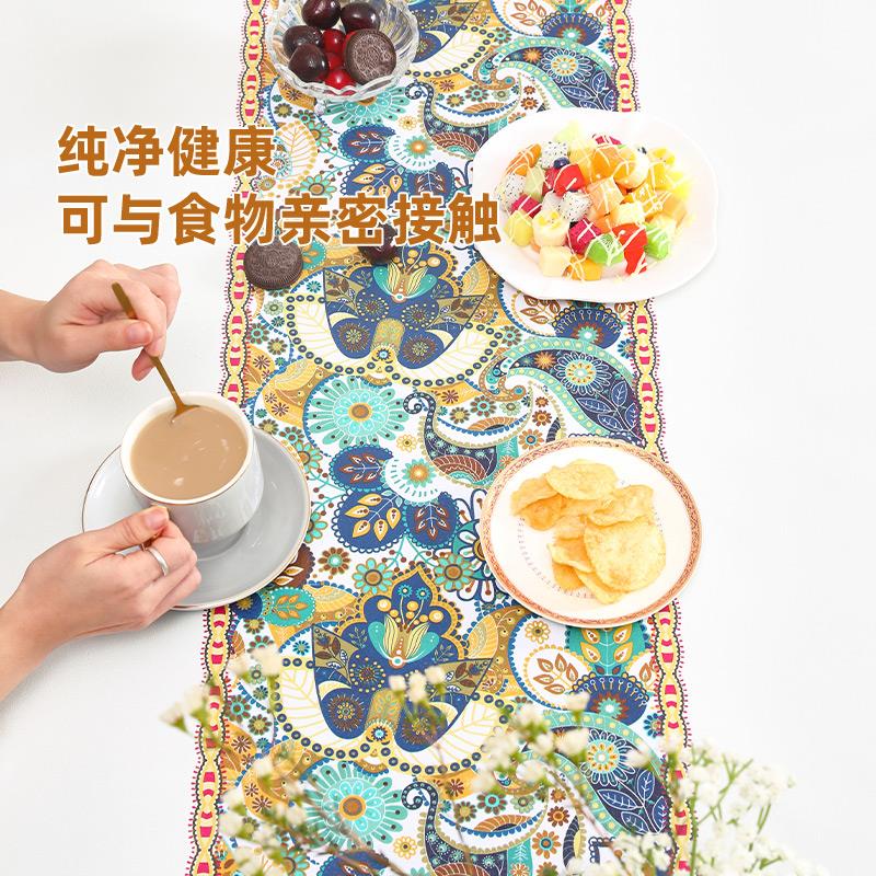 欧式复古桌布免洗防油防水防烫餐桌垫客厅餐桌桌布茶几布