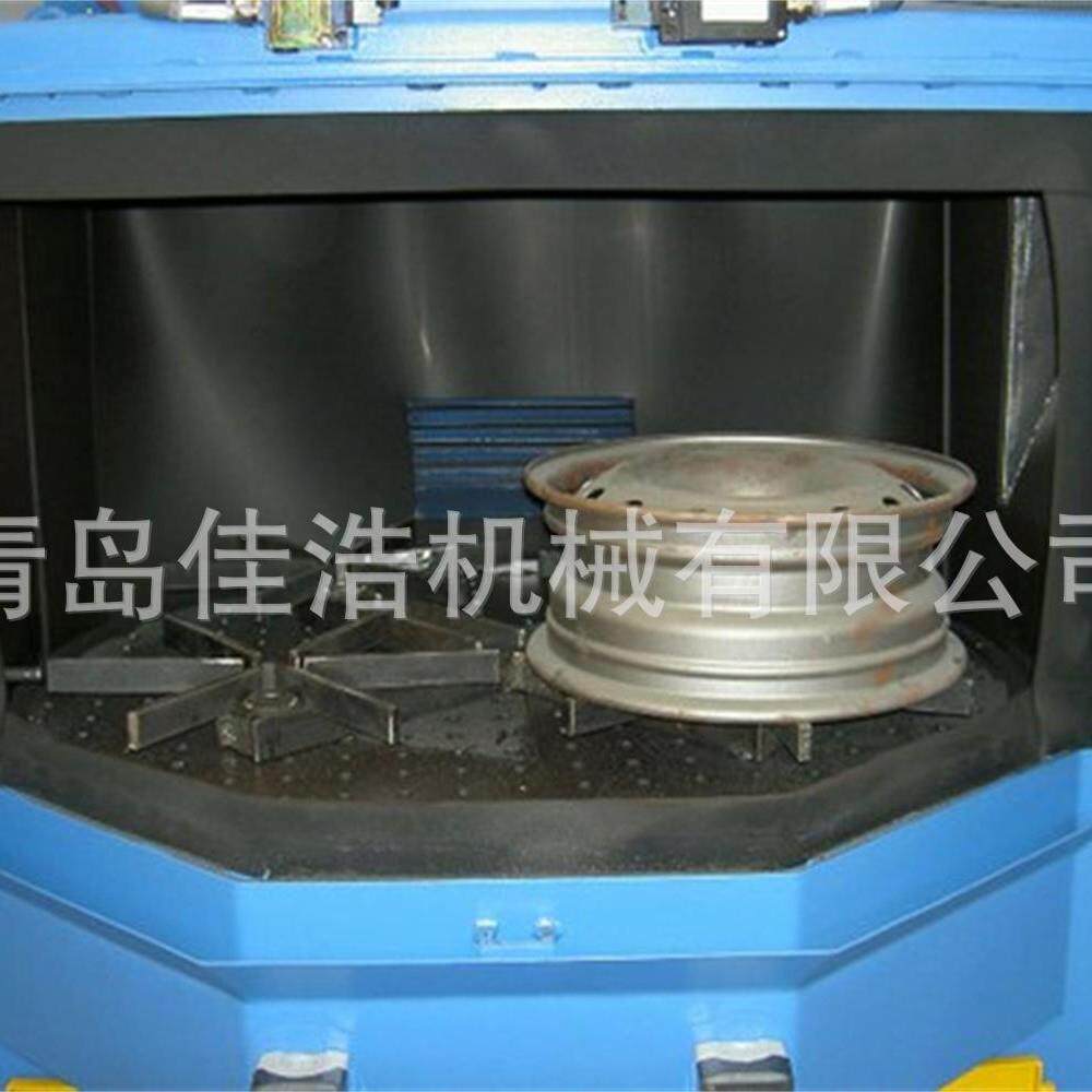 产转台式抛清机小MBC型铸件锻件表面理自动转台式抛丸丸生机