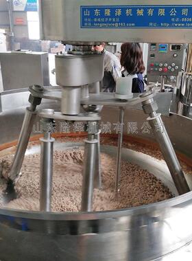 山东诸搅城火锅底的料设OKT备 拌均匀炒火锅底料锅 炒料机