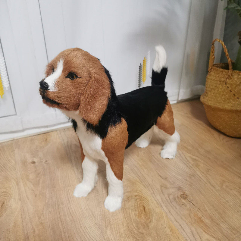 仿真狗牧羊犬雪纳瑞狼狗动物模型展厅装饰品家居软装狗