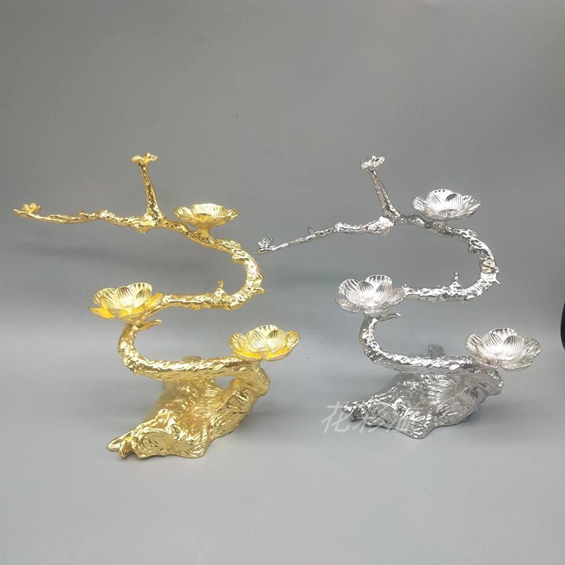 合金朵梅水晶球座水晶球底座底球架球金属球支架