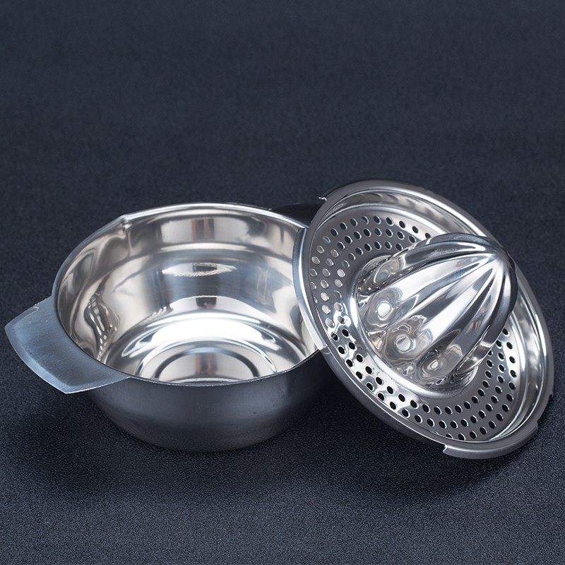 金质酒具压汁器手动压汁器加厚大号榨汁器水果柠檬挤橙子挤