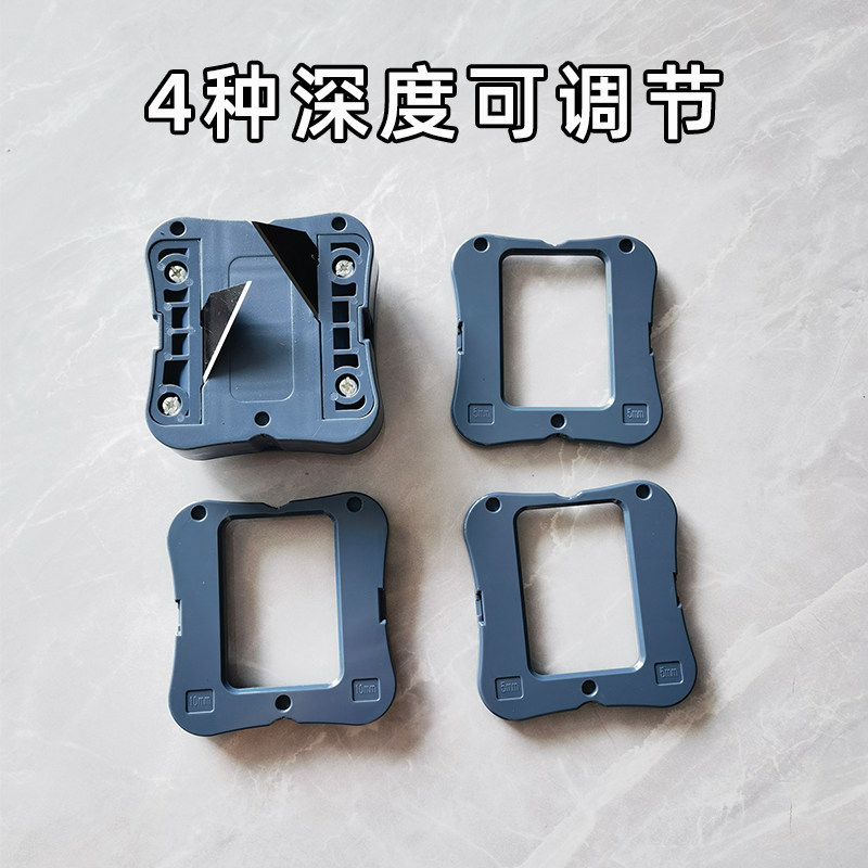 板板泡沫板槽器面铝箔复合风板酚醛板槽倒角器深度调