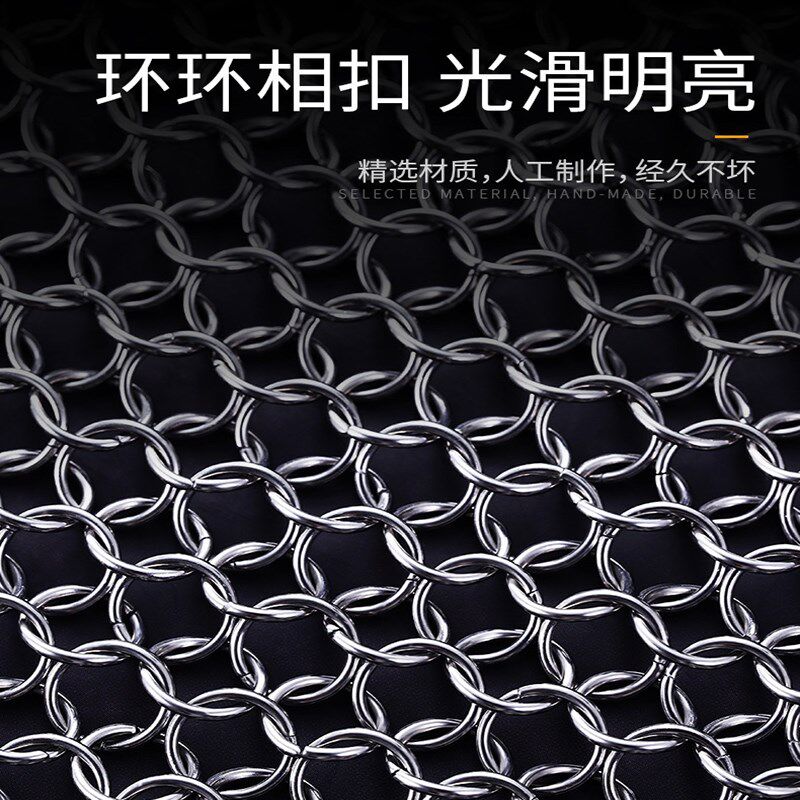 金属环网用于酒店装饰端吊顶等幕墙装饰金属网帘锁子甲
