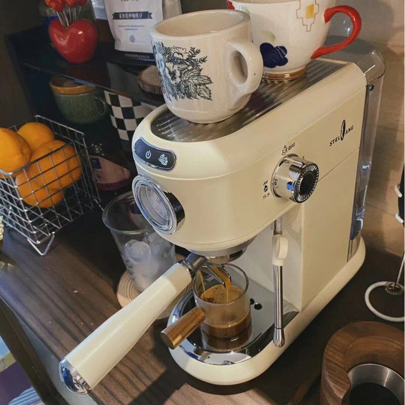 雪特朗 咖啡意式全半自动小型奶泡研磨一体