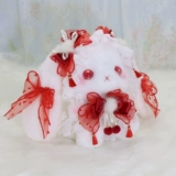 Оригинальная бархатная сумка через плечо, милое ханьфу с бантиком, стиль Лолита, подарок на день рождения