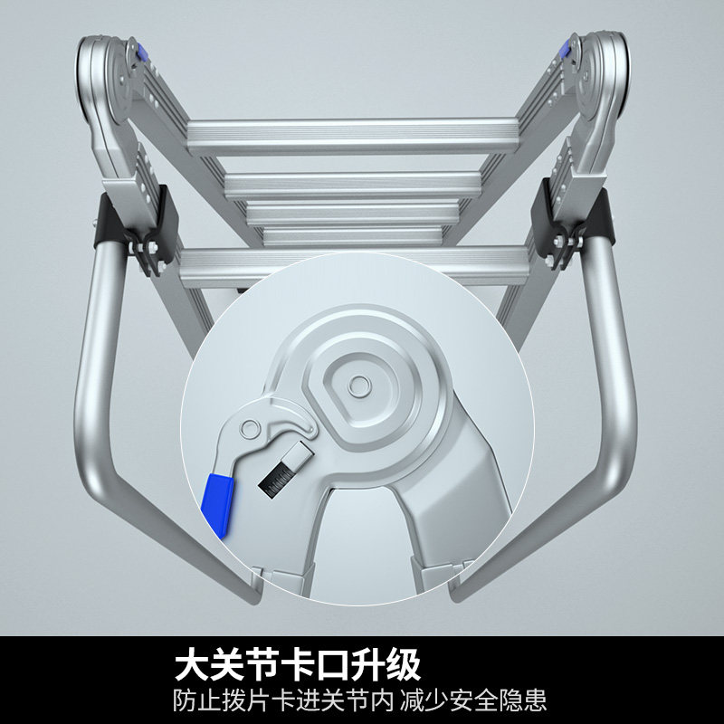 伸缩梯阁楼扶手升降梯铝合金字梯梯梯子