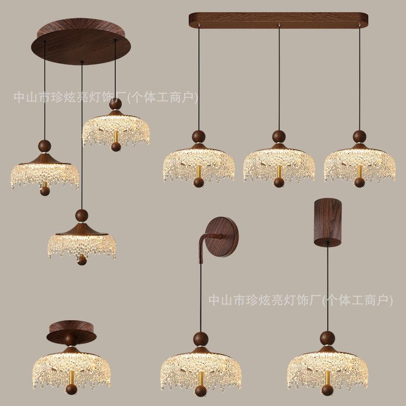 轻奢水晶玄关入户小吊灯门口走廊过道灯法式阳台装饰氛围衣帽间灯