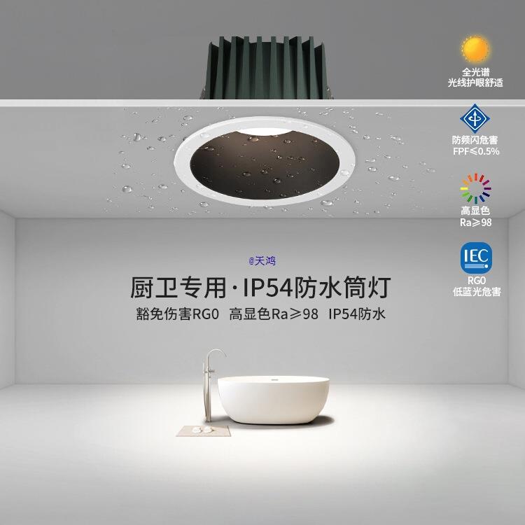 至御防水筒灯嵌入式天花灯卫生间湿区浴室厨房防潮防雾筒灯209