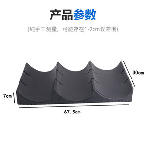 超市弧形香蕉陈列架 蔬菜货架展示架 水果店假底生鲜道具摆放盘