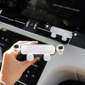 手车载支架新款 卡通爱出风口卡扣防导航架汽车支撑架