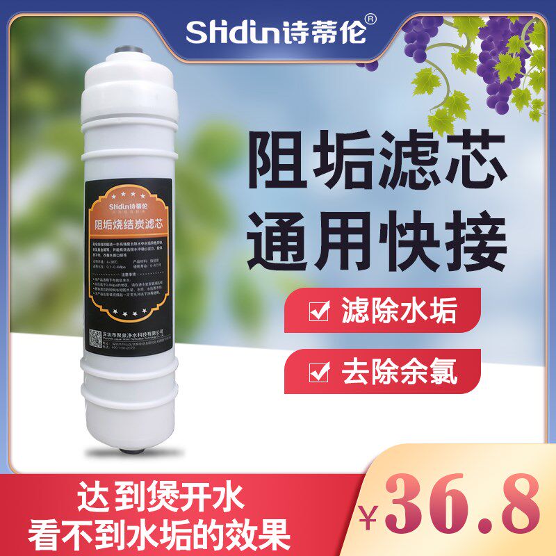 诗蒂伦通用阻垢去余氯水垢水碱过直饮快接新