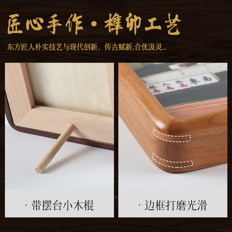 级感实木相框摆台油画框装裱洗照片做成相框挂墙