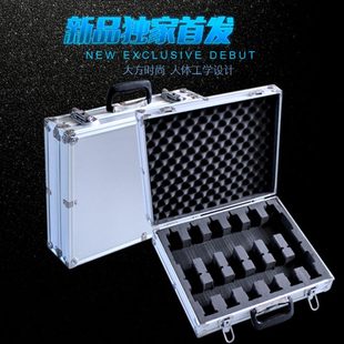 针筒箱采样箱油样取样箱注射器存放箱100ml油色谱 铝合金玻璃针管