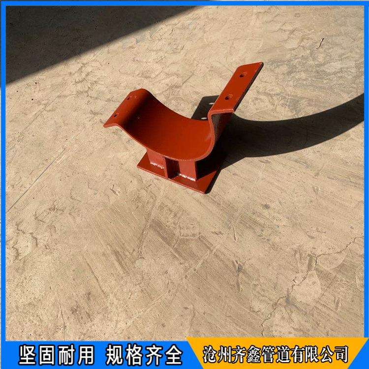 供 管夹型T型管托J2 单U形A型弹簧吊架 高压减振管托 三螺栓管夹