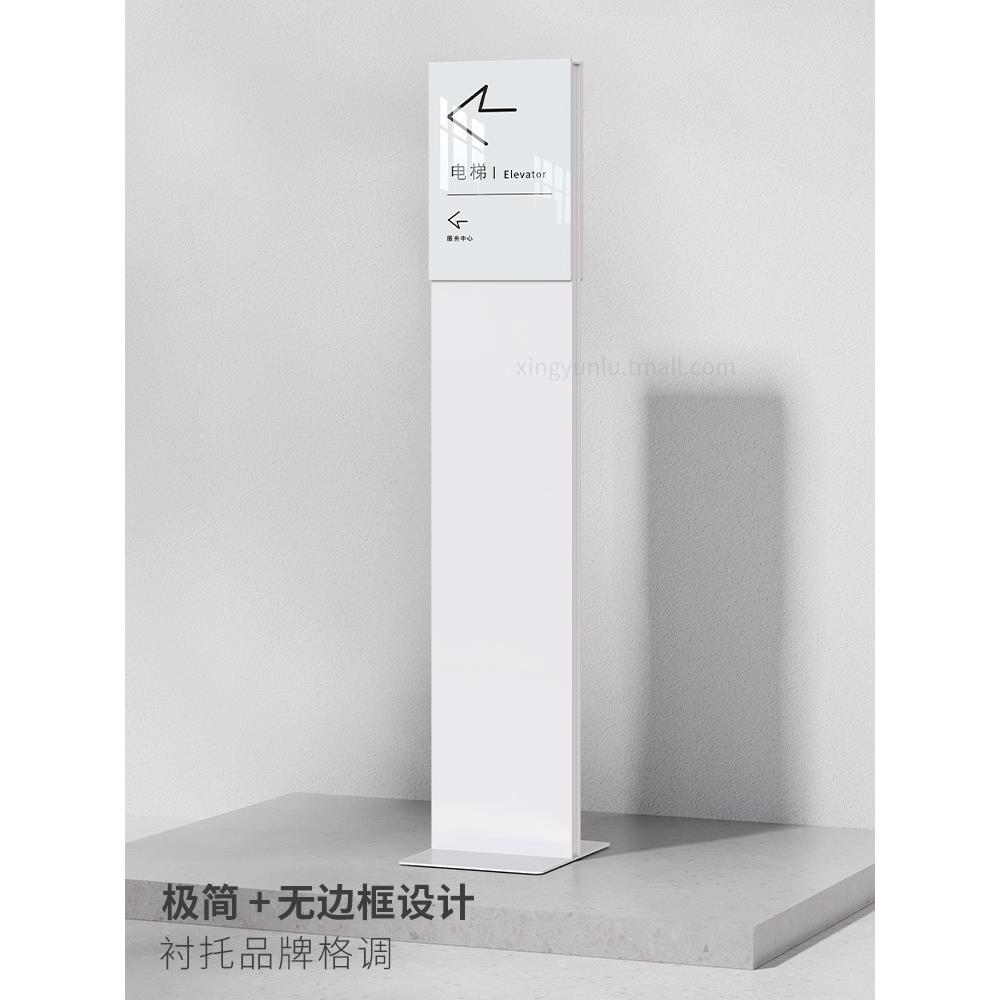 双面指示牌导向牌立式广告牌汽车参数牌落地展示架产品说明牌立牌