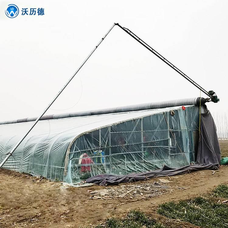 乌鲁木齐大棚卷帘机 大五轴卷帘机 蔬菜大棚卷帘机
