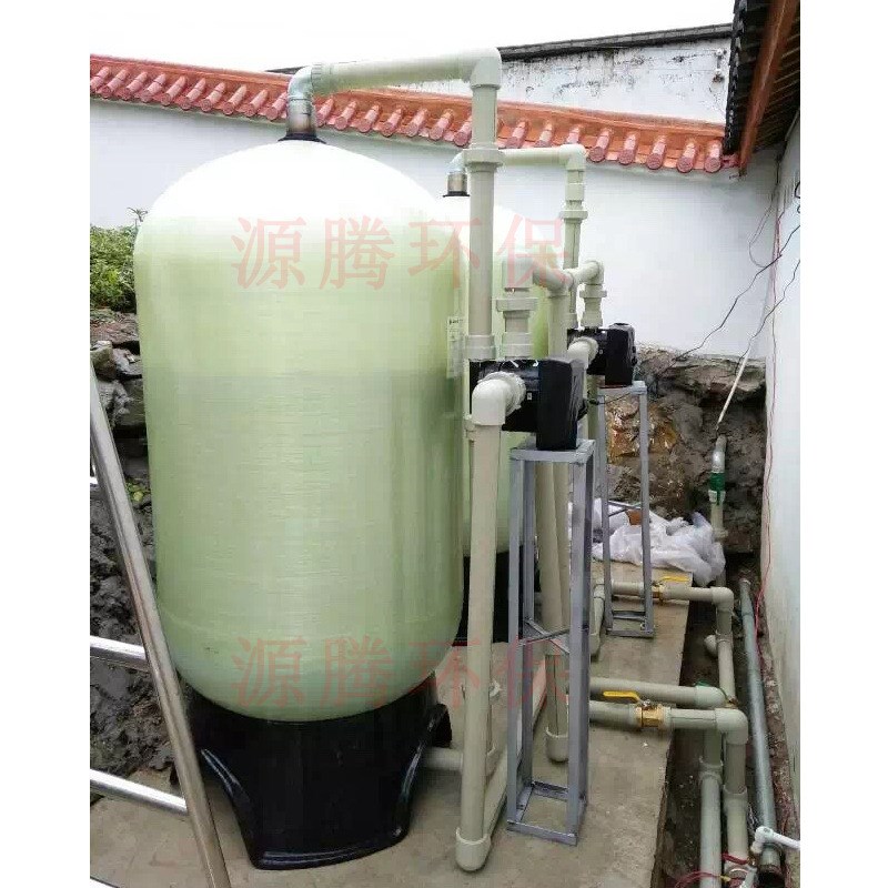 深井水泥沙子过滤器去除铁锈锰砂过滤器0.5-100吨多介质过滤器