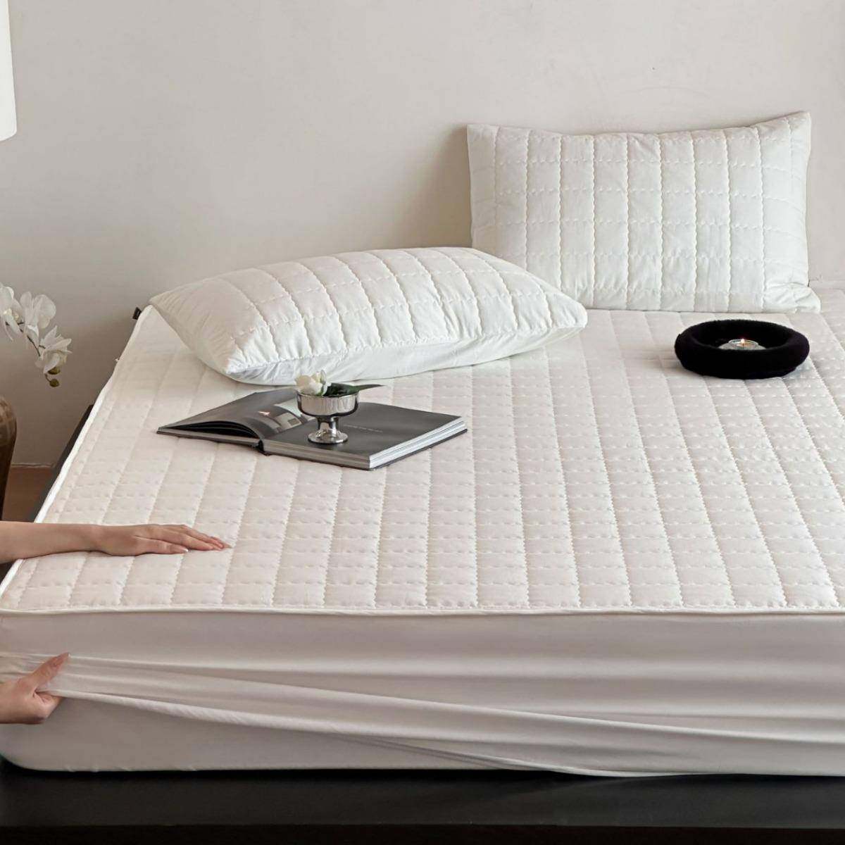 全棉防水隔尿床笠保护垫夹棉透气可水洗单件床笠简约1.8m床品家用,农机/农具/农膜,其它农用工具,淘宝优惠券,粉丝福利购,淘宝优惠卷