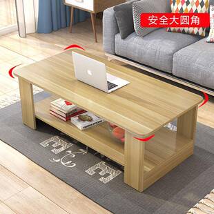 租房用的茶几简约现代简易茶机客厅家用玻璃茶桌荼几小户型家具