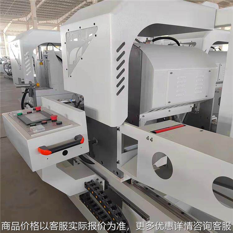 铝型材数控双头切割锯 全自动双头锯 断桥铝门窗制作设备供应厂家