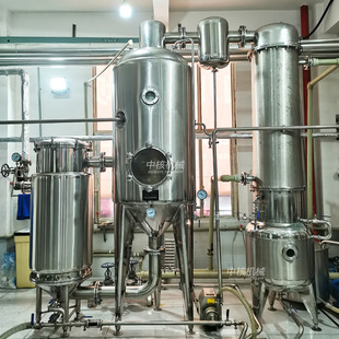 中核机械真空单效外循环浓缩器DN1000果汁梨膏专用蒸发浓缩设备