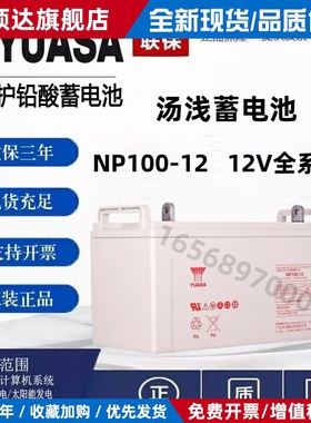 汤浅蓄电池NP100-1212V38A 65A 100A 120A 150AUPS直流屏应急消防
