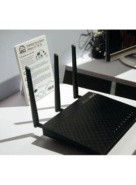 华硕RT-AC66UB1双频千兆可拆卸天线5G无线路由器大功率官改固件