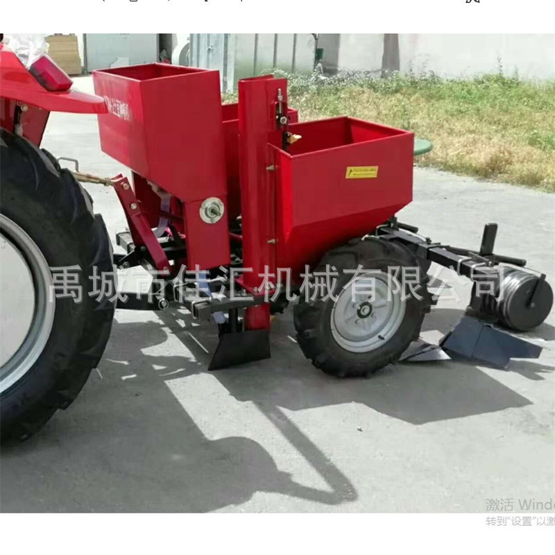 新型双行土豆播种机省工省力