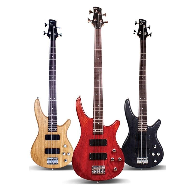 名森贝斯榆木电贝司四弦贝斯吉他乐器初学入门电贝司BASS