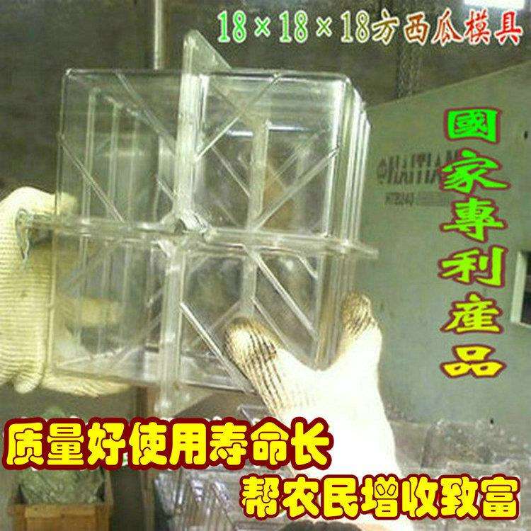 18x18方西瓜模具外贸12-15斤方形西瓜大方形范制葫芦定型塑料模具