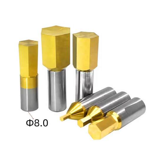 高速钢内六角冲头钢件专用CT08旋转冲销工具CT08-1.5~CT08-T12