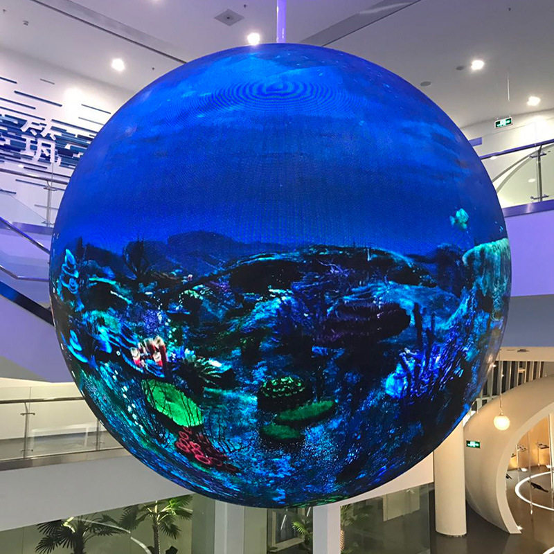 P4大型球形LED异型屏航天地球仪