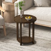 沙发边几茶几层小圆桌茶桌边桌滑轮边几床头角几