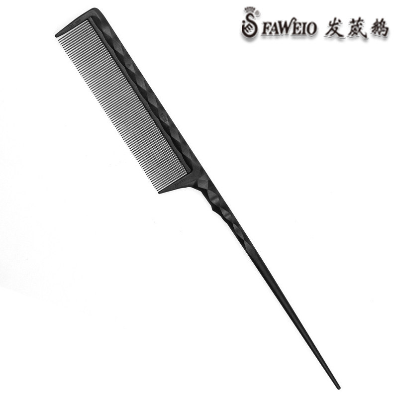 发葳鹅超密齿分针梳挑梳尖尾梳防静电美发工具梳子塑胶梳